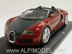 Bugatti Veyron Gran Sport Geneve 2009 (Metallic Red/Carbonium Black) Limited Edition 25pcs.