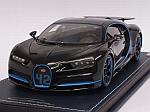 Bugatti Chiron Zero 400 Zero with rear wing (with display case + leather base) Specil Edition