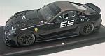 Ferrari 599 XX #55 Race Version 2010 1/18 scale (Daytona Black/Matt Gerey) Gift box