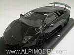 Lamborghini Murcielago LP670-4 SV 1/18 scale (Aldebaran Black) Gift box - leather base