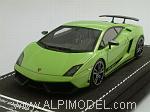 Lamborghini Gallardo LP570-4 Geneve 2010 (Green) with Alcantara base - Lim.Ed. 2 pieces (piece n.2)