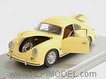 Porsche 356A Coupe 1955 (Light Yellow)  with working opening parts - High Tech MR-Vincenzo Bosica