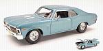 Chevrolet Nova SS Coupe 1970 (Light Metallic Blue) by MAISTO