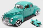 Ford Deluxe Coupe 1939 (Turquoise) by MAISTO