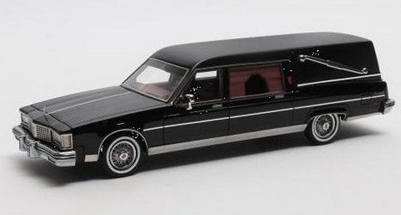 Oldsmobile Ninety Eight Eureka Regent Landaulet Hearse 1983 (Black) by matrix-models