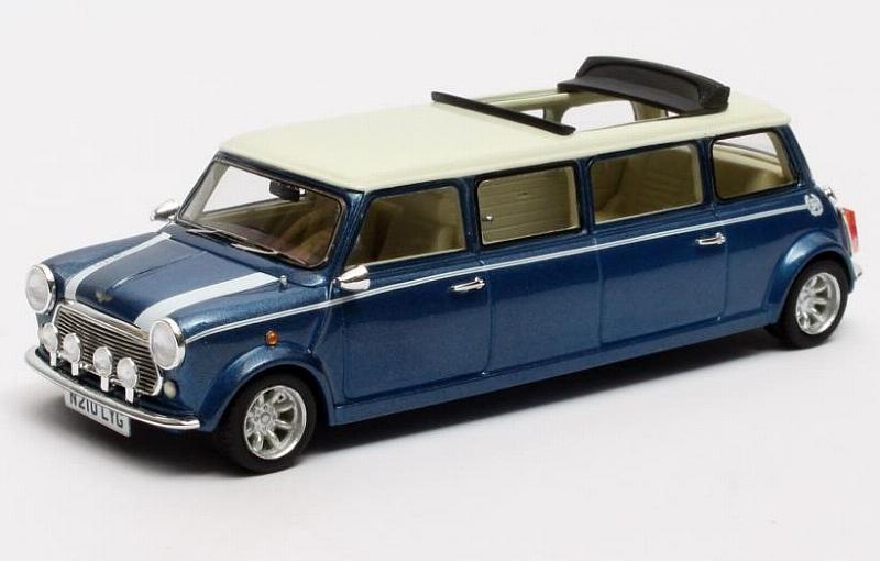Mini Cooper Limousine 1990 (Blue) by matrix-models