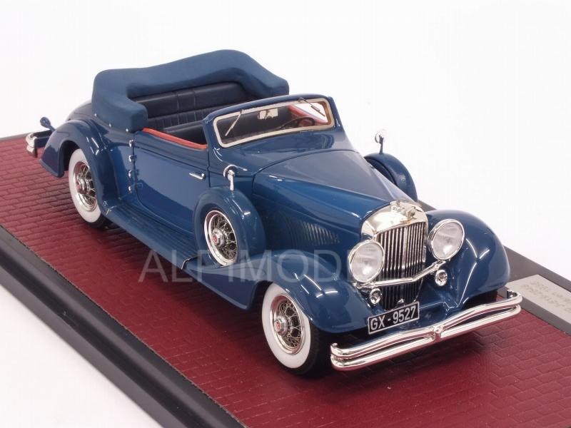 Duesemberg J Cabriolet D'Ieteren Open 1935 (Blue) by matrix-models