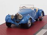 Bugatti T57S Corsica Roadster Malcolm Campbell 1937 (Blue)