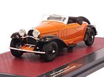 Bugatti Type 46 Cabriolet de Villars open 1930 (Orange) by MATRIX MODELS.