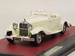 Delage D8S De Villars Roadster 1933 (White)