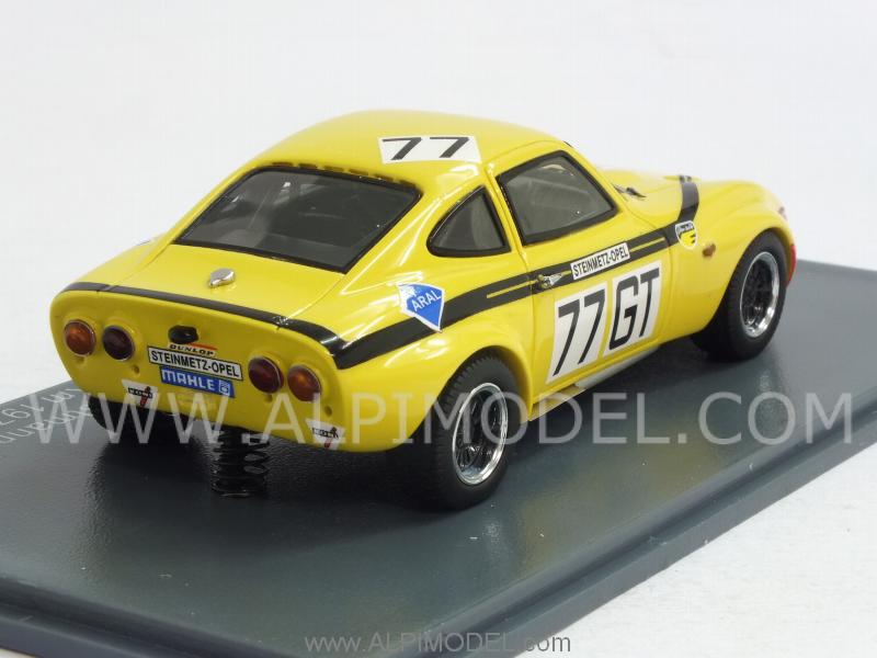 neo Opel GT Steinmetz Gr.4 #77 1000 Km Nurburgring 1972 Christmann
