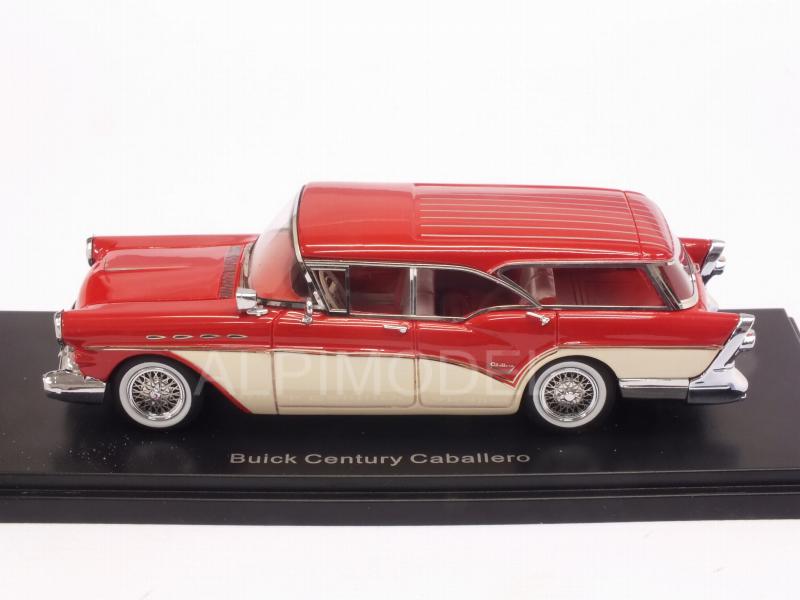 Buick Century Caballero Estate 1957 (Red/Cream) by neo