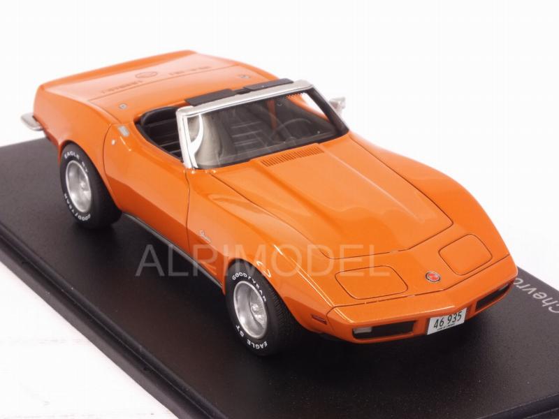 Chevrolet Corvette Convertible 1973 (Orange) by neo