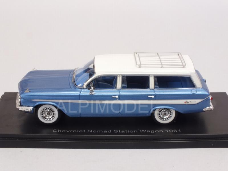 Chevrolet Nomad Station Wagon 1961 (Metallic blue) by neo