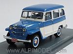 Willys Jeep Station Wagon 1954 (Light Blue/white)