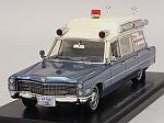Cadillac S&S Ambulance 1966 (White/Blue)