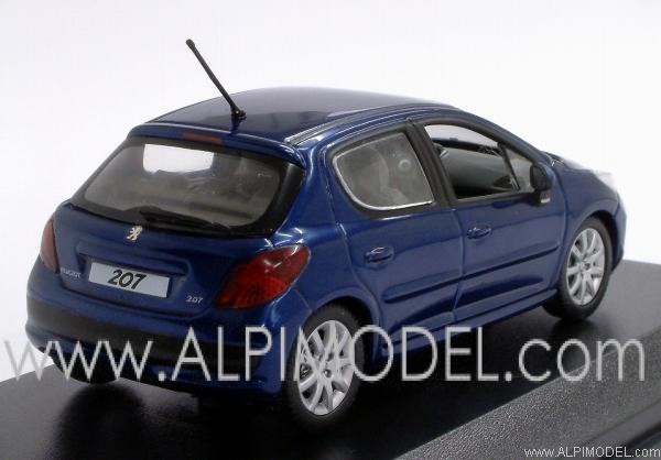 Norev Peugeot 7 5 Doors Premium Pack Metallic Blue 1 43 Scale Model