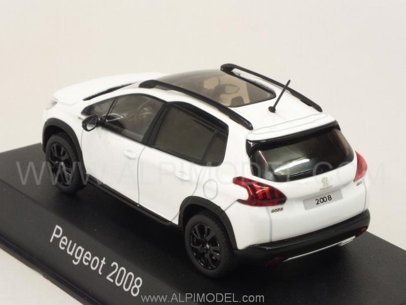 Norev Peugeot 08 16 Gt Line Pearl White 1 43 Scale Model
