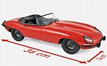 Jaguar E-Type Cabriolet 1962 (Red)