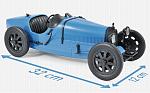 Bugatti T35 1925 (Blue)