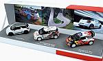 Citroen 3x DS3 Set - DS3 Racing 2012 + DS3 WRC 2011 + DS3 WRC #1 Monte Carlo 2012  (Gift Box)