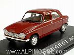 Peugeot 204 Berline 1965 (Red)