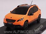 Peugeot 2008 2013 (Fluorescent Orange Matt)