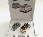 Fiat 500 1957 + Fiat 500C 2009 open roof (Gift Box)