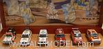 Mitsubishi Pajero Dakar Winners set (6 cars) Gift Box