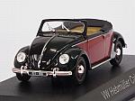 Volkswagen Hebmuller 1949 (Black/Red) by NOREV