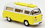 Volkswagen Combi T2b Camper Van 1973 (Yellow/White)