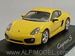 Porsche Cayman S 2012 (Yellow) Porsche Promo by NOREV