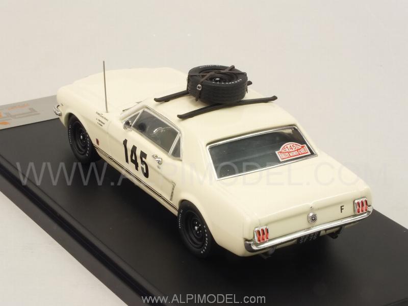 Premium X FORD MUSTANG #145 C/T Rally Monte Carlo 1966 PRD316 Beige Limited 1:43