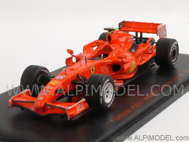 red-line Ferrari F2007 Winner Australia GP 2007 Kimi Raikkonen (1 