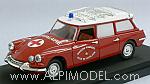Citroen ID19 Break ambulance pompiers 1962 Ville de Cavalaire