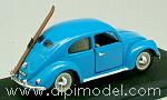 Volkswagen Beetle winter version with wood ski