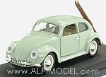 Volkswagen Beetle winter version with wood ski