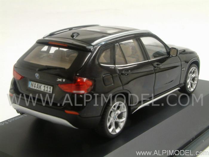 BMW X1 2010 (Sapphire Black) by schuco