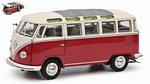 Volkswagen T1b Samba Minibus (Red)