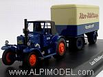 Lanz Eilbulldog tractor with trailer 'Kaese-Kuhlzug'