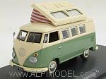 Volkswagen T1 'Westfalia' Camping Van (Green/Beige)