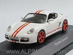 Porsche Cayman S (White with red stripes)