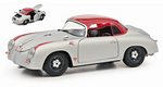 Porsche 356 Outlaw Spider Hard Top 1952 (Silver/Red)