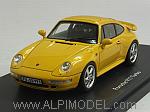Porsche 911 Turbo (993) 1995 (Yellow) HWQ Resin