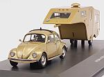 Volkswagen Beetle with Wohnauflieger by SCHUCO