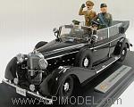 Mercedes 770K Pullman 1938 (with 4 figures by MINIMINIERA - Italy)