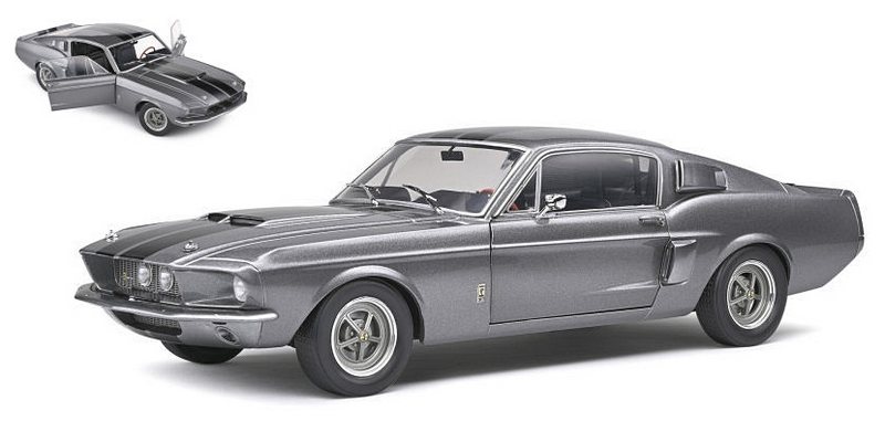 Shelby Ford Mustang GT500 1967 (Grey) by solido