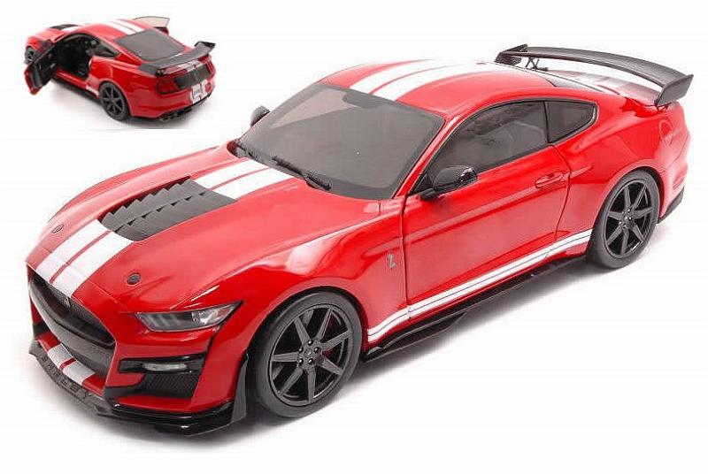 2020 FORD MUSTANG GT500 FAST TRACK RACING RED 1:18 SCALE MODEL BY SOLIDO 1805903 