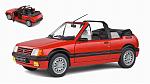 Peugeot 205 GTI Mk1 Cabriolet 1989 (Rouge Vallelunga) by SOLIDO
