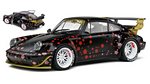 Porsche 911 964 RWB Aoki Bodykit 2021 (Black) by SOLIDO